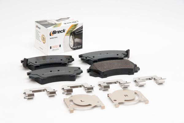 BRECK Bremsbelagsatz, Scheibenbremse